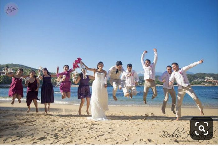 Fotos con tus damos y damas para boda en 🏝 - 14