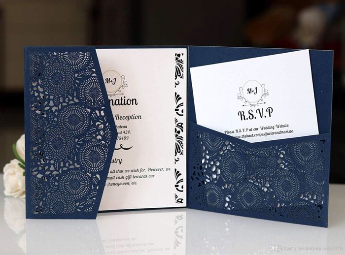 Invitaciones de boda en azul 💙 - Foro Manualidades para bodas - bodas