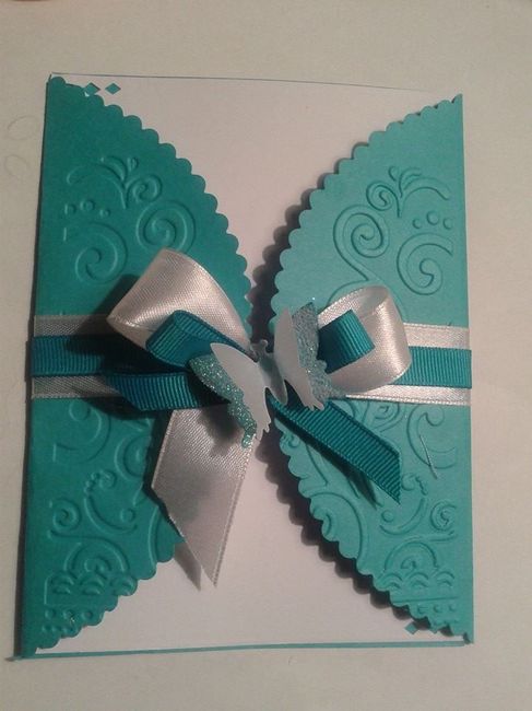 Invitaciones de boda en azul 💙 - 15