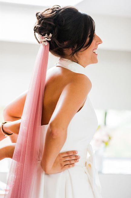 Velos de colores: nueva tendencia en novias 6