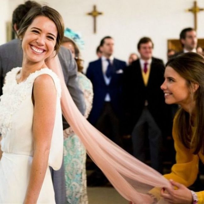 Velos de colores: nueva tendencia en novias 10