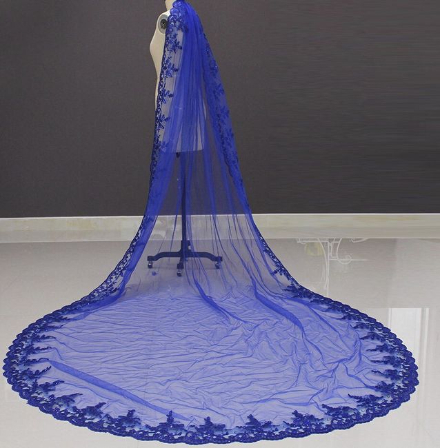 Velos de colores: nueva tendencia en novias 15