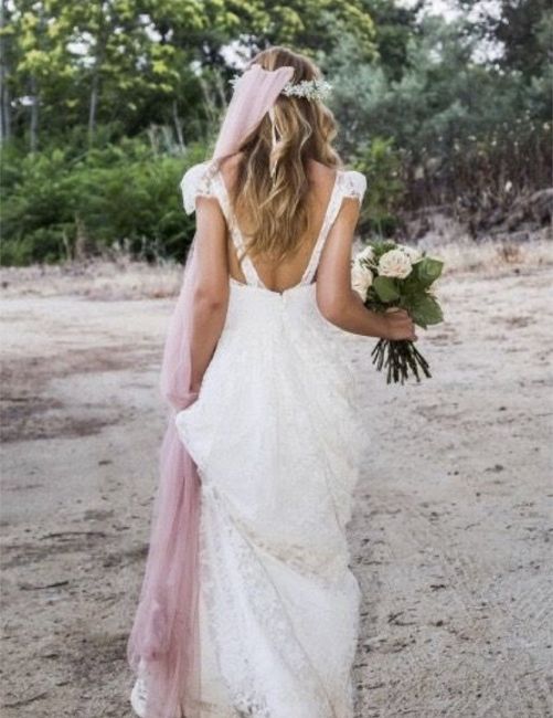 Velos de colores: nueva tendencia en novias 19