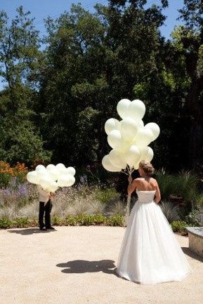 10.- Usar globos para cubrirse las caras