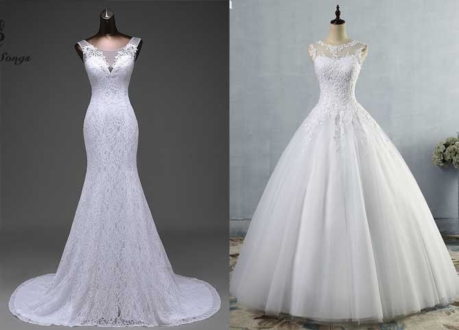 Vestidos de novia de Aliexpress /algunos modelos 4