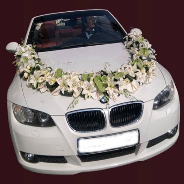¿Cómo decorar el carro para la boda? 3