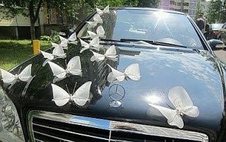 ¿Cómo decorar el carro para la boda? 8