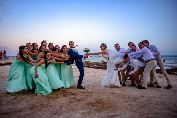 Mi #teambride y #teamgroom sesión playa 2