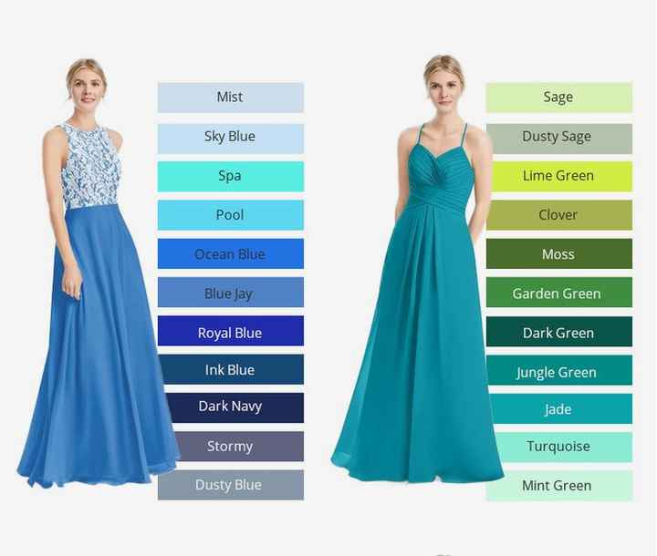 Vestidos para mis damas ¿qué opinan chicas? Ayuda!! - 1