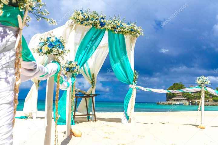 Decoración para ceremonias en la playa - 2
