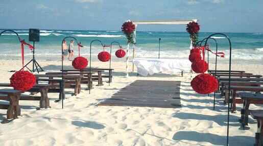 Decoración para ceremonias en la playa - 3
