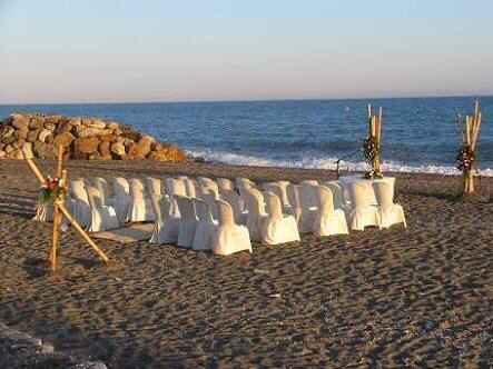 Decoración para ceremonias en la playa - 13