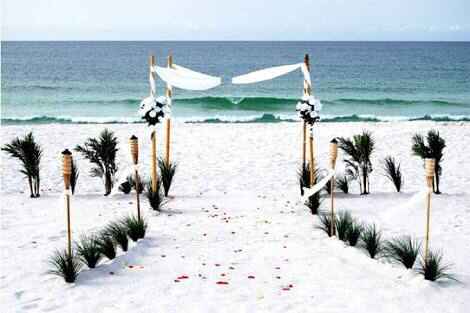 Decoración para ceremonias en la playa - 14