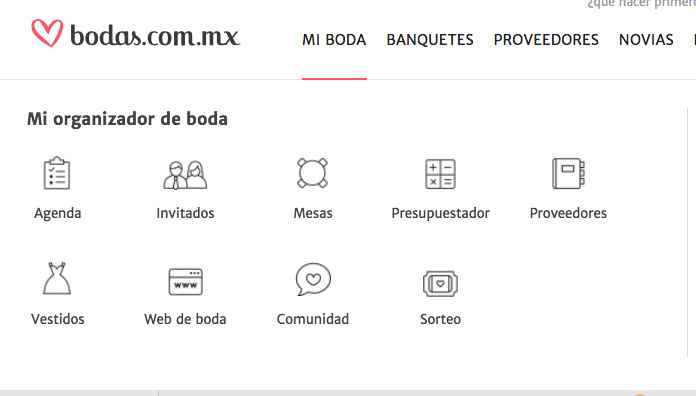 Sección útil para empezar a organizar la boda