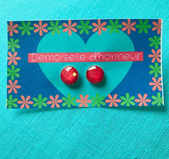 Regalo de los aretes