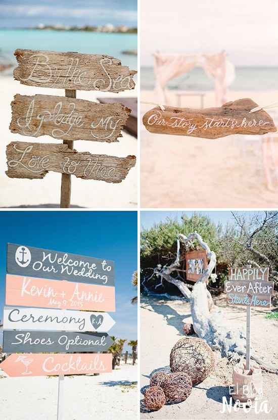 Ideas boda en playa