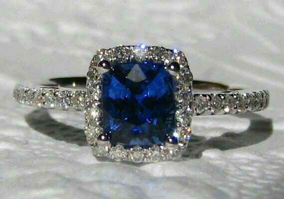 💍Anillos de compromiso en azul 💍🙌🏻 - 4