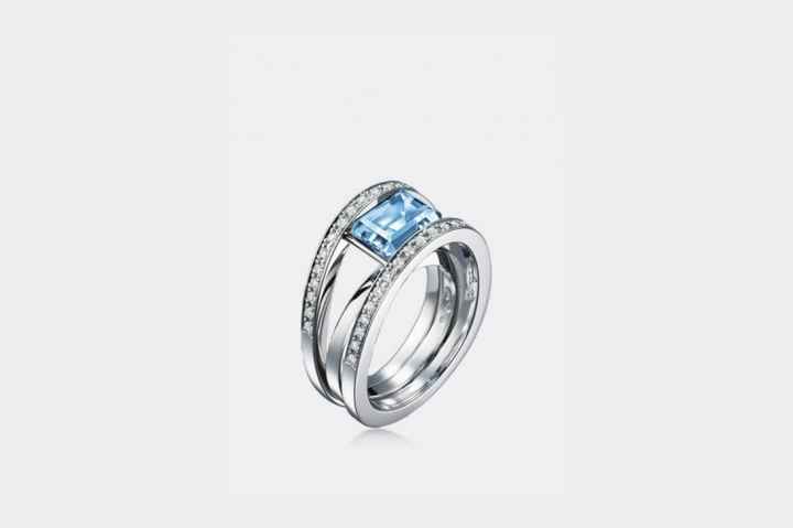 💍Anillos de compromiso en azul 💍🙌🏻 - 5