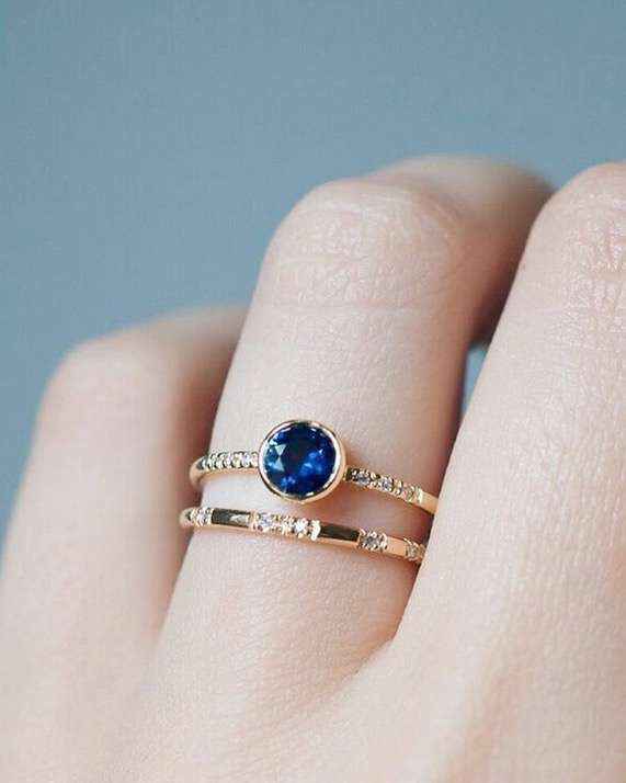 💍Anillos de compromiso en azul 💍🙌🏻 - 6