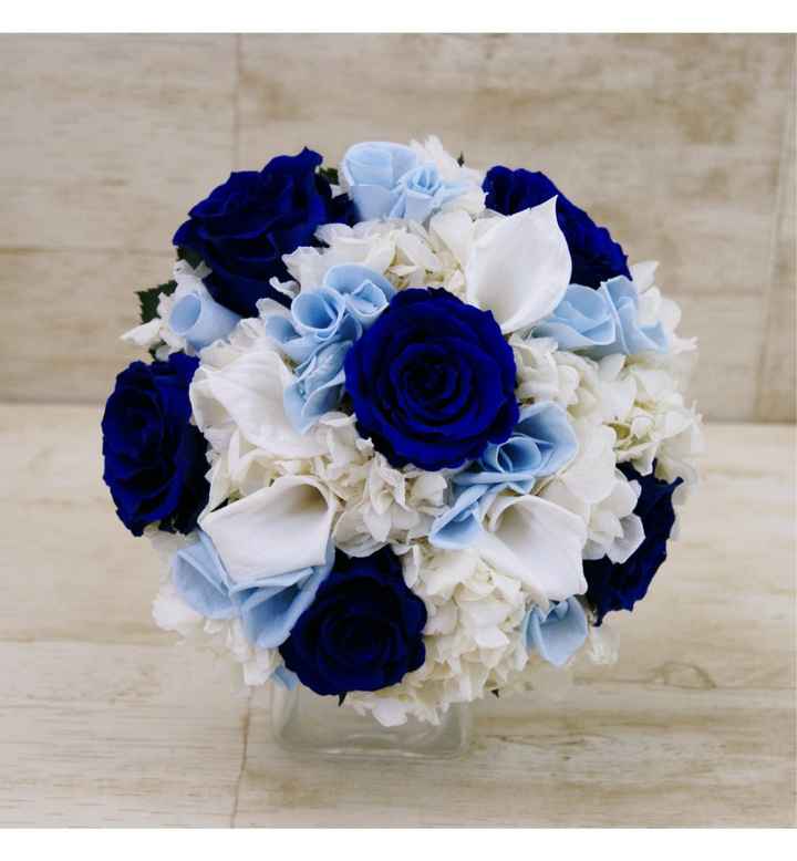 💐 Ramos de novia en azul 💙💐 - 2