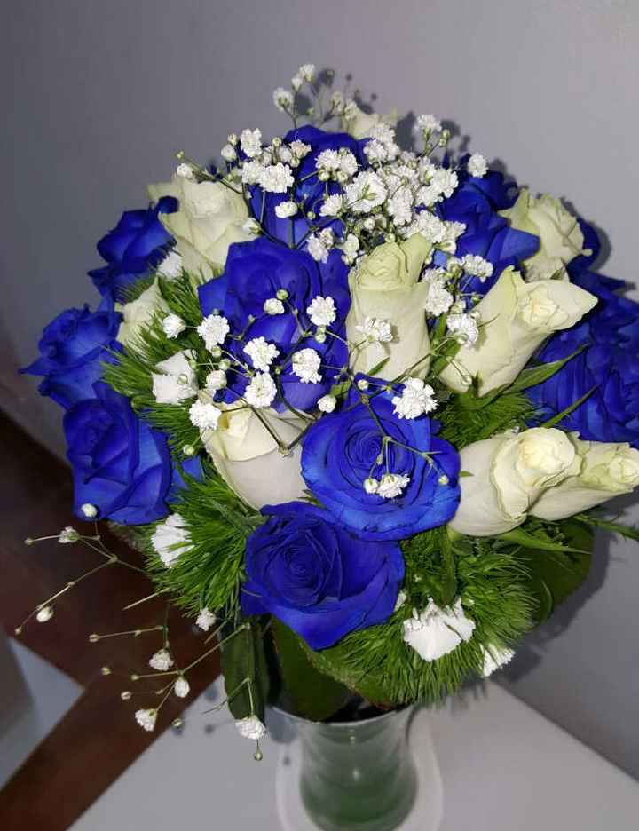 💐 Ramos de novia en azul 💙💐 - 6