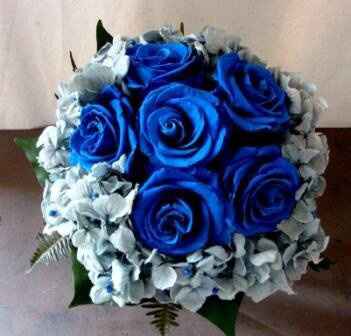 💐 Ramos de novia en azul 💙💐 - 11