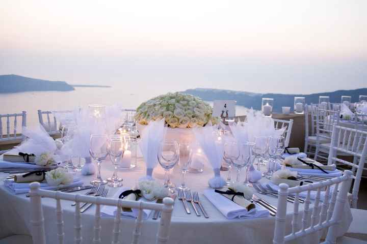 Décoration mesas boda en playa 🌴 - 4