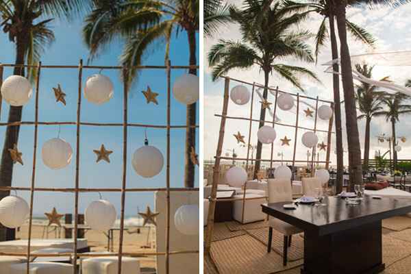 Décoration mesas boda en playa 🌴 - 7