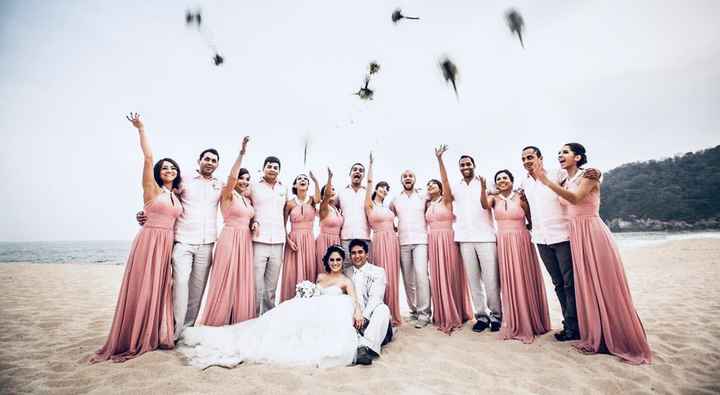 Fotos con tus damos y damas para boda en 🏝 - 2