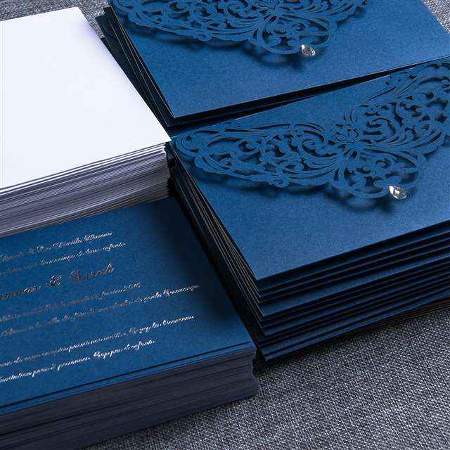 Invitaciones de boda en azul 💙 - 8