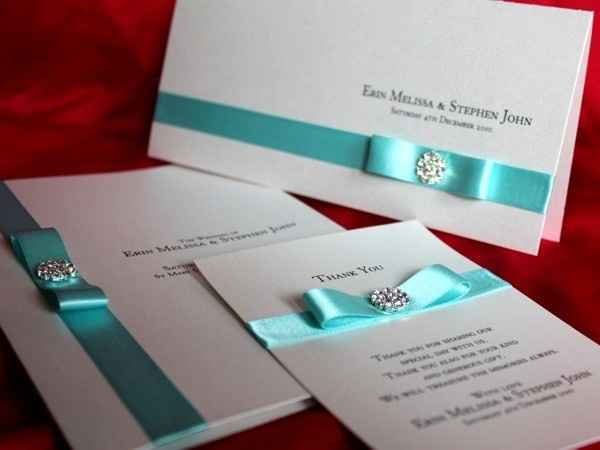 Invitaciones de boda en azul 💙 - 16