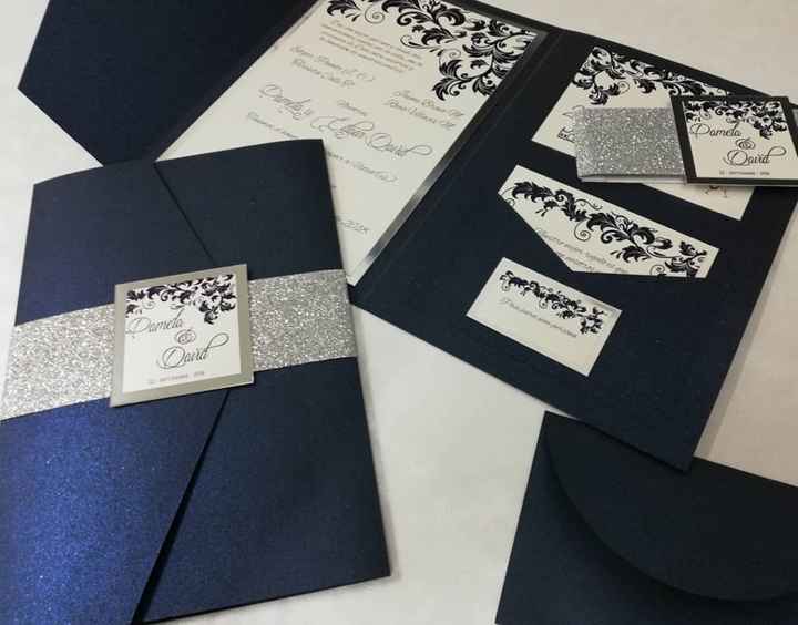 Invitaciones de boda en azul 💙 - 19