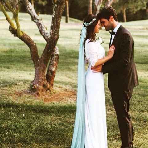 Velos de colores: nueva tendencia en novias - 5