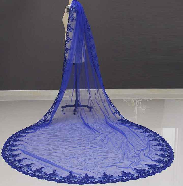 Velos de colores: nueva tendencia en novias - 15