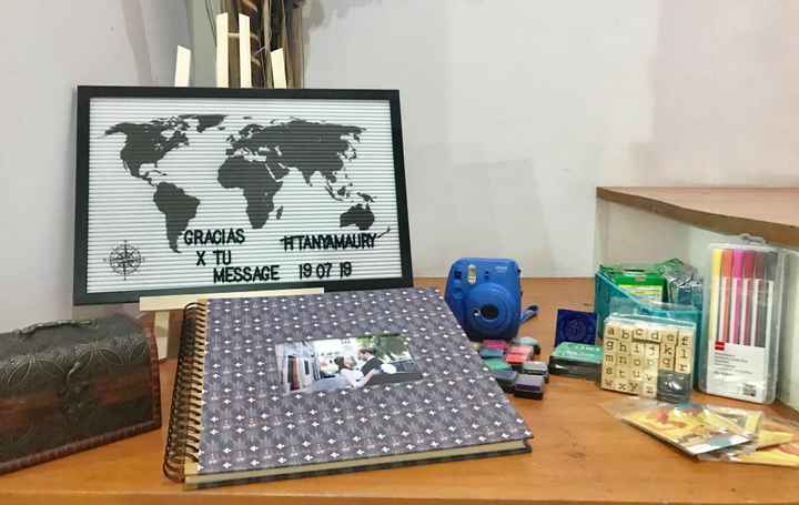 Libro de firmas con Polaroïd listo ✅ - 1