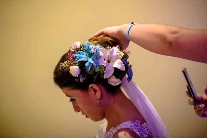 Peinado..con velo,tocado o corona? - 1