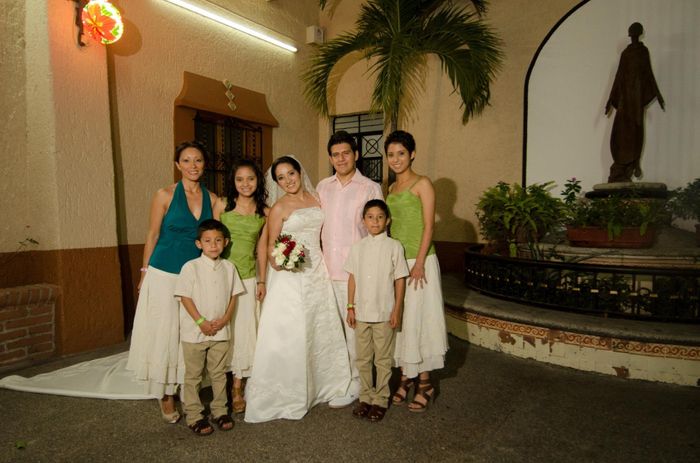 Mi adorada dama de honor, damas y pajesitos precisos!!