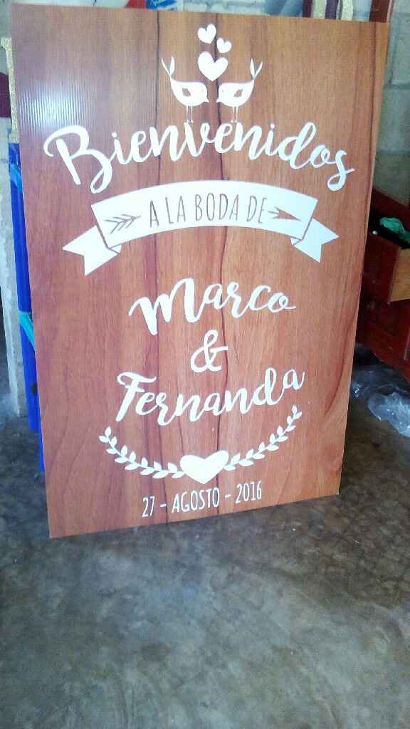 Mi cartel.de bienvenida - 1