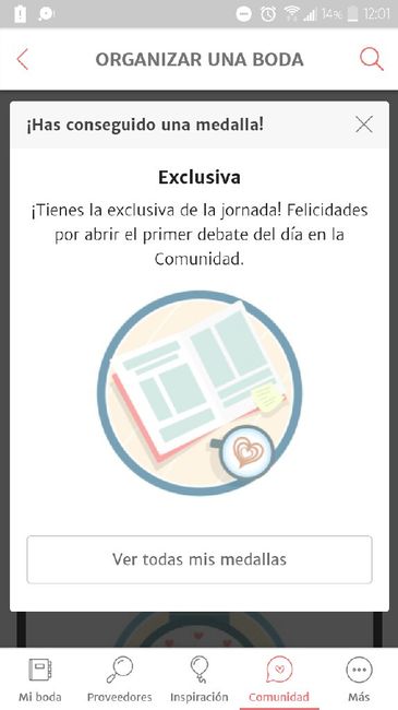 Nueva medalla🏅 otra vez - 1