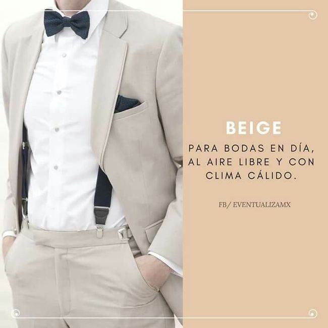 Cuando y donde usar cada color de traje de novios. - 4