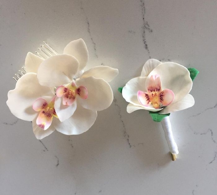Tocado y corsage - 1