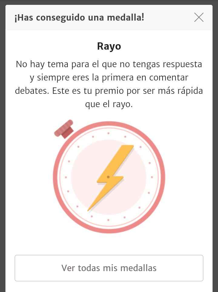 Medalla rayo! - 1
