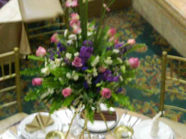 Alguién tiene fotos d su boda en color bugambilia o colores violeta? - 1