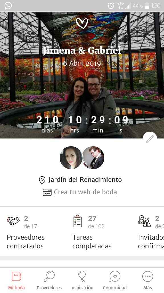 Mi marcador 😍 84 días  enseñen sus marcadores 👰 - 1