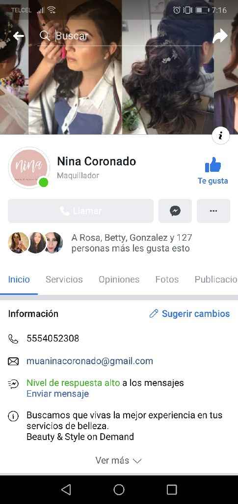 Recomendaciones de Maquillista - 1