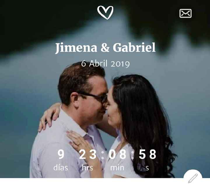 Llegué a la cuenta regresiva!! - 1