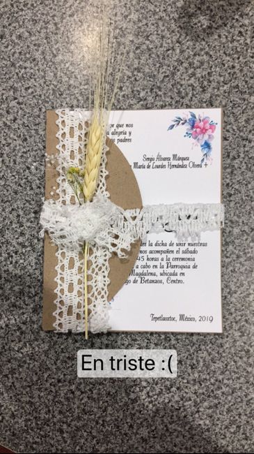 Invitaciones... todo tiene solución 😥😁 - 1