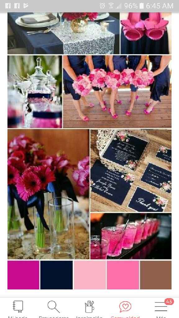  Inspiracion boda azul marino - 1