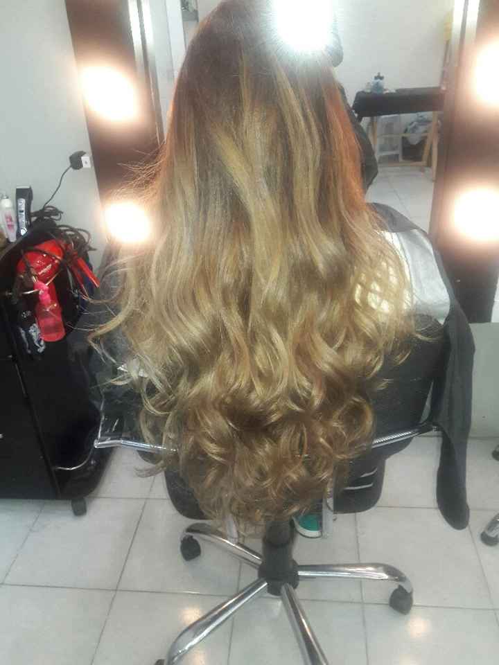 Cabello y uñas listooooo - 2