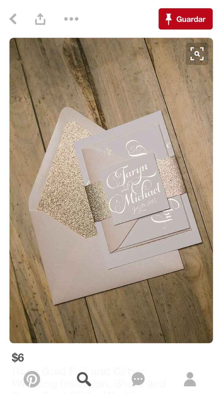 Combinaciones en color oro rosa y blanco. - 3